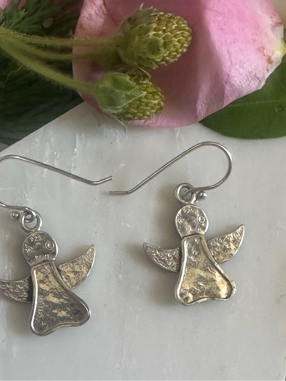 Silpada Sterling Silver Angel Drop Earrings